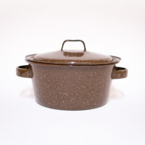 SOLD OUT！ヴィンテージ ブラウン ホーロー鍋 / vintage Cinsa Mexico