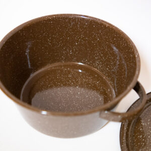 SOLD OUT！ヴィンテージ ブラウン ホーロー鍋 / vintage Cinsa Mexico